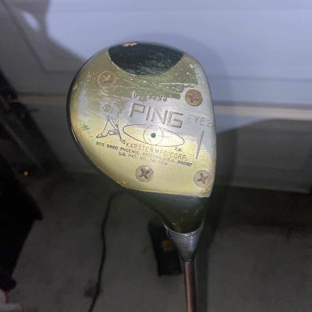 Vintage Ping eye 2 driver 1 all original great condition